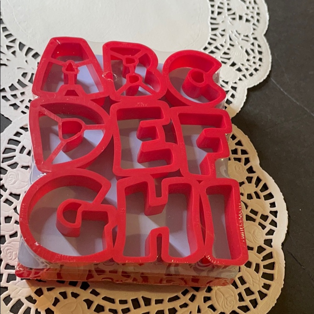 New Jello Jiggler ABC Alphabet Letter Mold…